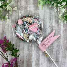Load image into Gallery viewer, Mother's Day Belgian Chocolate Lollipop