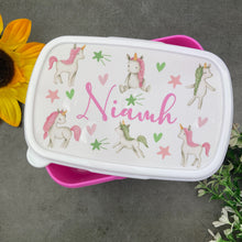 Load image into Gallery viewer, Personalised Lunch Box