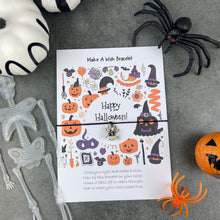 Load image into Gallery viewer, Halloween Wish Bracelet