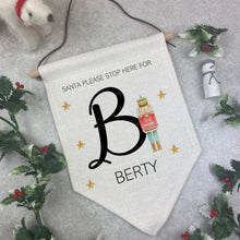 Load image into Gallery viewer, Personalised Santa Stop Here Sign - Nutcracker/ Ballerina-The Persnickety Co