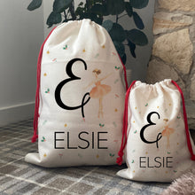 Load image into Gallery viewer, Christmas Nutcracker Personalised Santa Sack