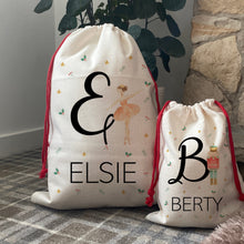 Load image into Gallery viewer, Christmas Nutcracker Personalised Santa Sack-The Persnickety Co