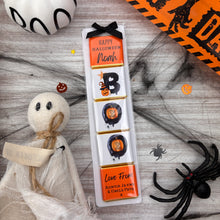 Load image into Gallery viewer, Personalised Halloween Boo Chocolate