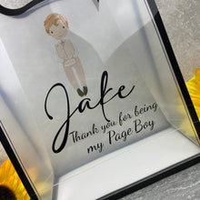 Load image into Gallery viewer, Personalised Page Boy Gift Bag