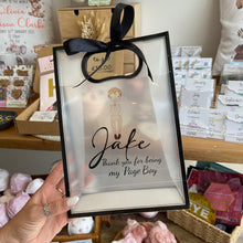 Load image into Gallery viewer, Personalised Page Boy Gift Bag