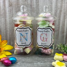 Load image into Gallery viewer, Personalised Easter Rabbit Sweet Jar