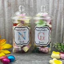 Load image into Gallery viewer, Personalised Easter Rabbit Sweet Jar