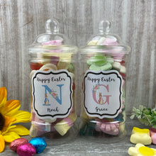Load image into Gallery viewer, Personalised Easter Rabbit Sweet Jar
