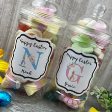 Load image into Gallery viewer, Personalised Easter Rabbit Sweet Jar