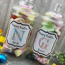 Load image into Gallery viewer, Personalised Easter Rabbit Sweet Jar