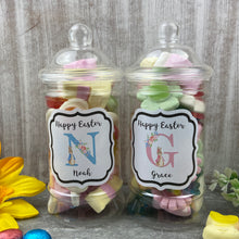 Load image into Gallery viewer, Personalised Easter Rabbit Sweet Jar