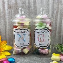 Load image into Gallery viewer, Personalised Easter Rabbit Sweet Jar