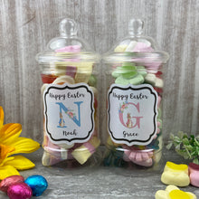 Load image into Gallery viewer, Personalised Easter Rabbit Sweet Jar