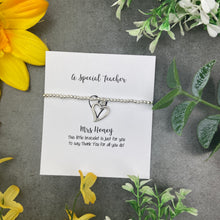 Load image into Gallery viewer, A Special Teacher - Beaded Bracelet-The Persnickety Co