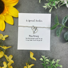 Load image into Gallery viewer, A Special Teacher - Beaded Bracelet