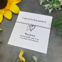 Load image into Gallery viewer, A Special Teacher - Beaded Bracelet