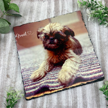 Load image into Gallery viewer, Dog Photo Slate