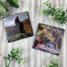 Load image into Gallery viewer, £5.00 Special Offer! Dog Mum / Dog Dad Slate Coaster-The Persnickety Co