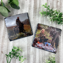 Load image into Gallery viewer, £5.00 Special Offer! Dog Mum / Dog Dad Slate Coaster