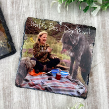 Load image into Gallery viewer, £5.00 Special Offer! Dog Mum / Dog Dad Slate Coaster