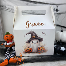 Load image into Gallery viewer, Personalised Halloween Ghost Gift Box-The Persnickety Co