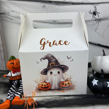 Load image into Gallery viewer, Personalised Halloween Ghost Gift Box