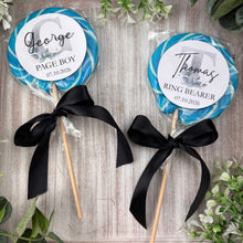 Load image into Gallery viewer, Personalised Ring Bearer Lollipop
