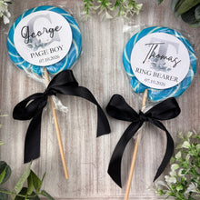 Load image into Gallery viewer, Personalised Ring Bearer Lollipop