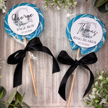 Load image into Gallery viewer, Personalised Ring Bearer Lollipop