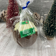 Load image into Gallery viewer, Personalised Christmas pudding Chocolate Orange