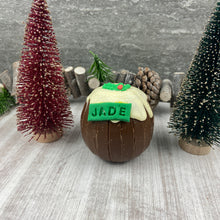 Load image into Gallery viewer, Personalised Christmas pudding Chocolate Orange
