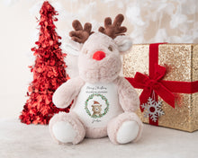 Load image into Gallery viewer, Personalised Christmas Teddy Present-The Persnickety Co