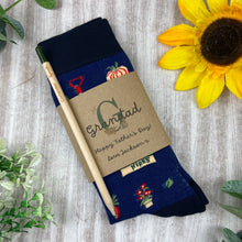 Load image into Gallery viewer, Gardening Design Socks With Plantable Pencil!