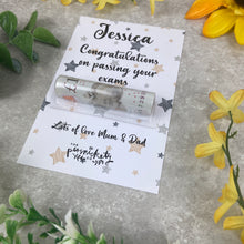 Load image into Gallery viewer, Exam Gift, GCSE gift, A level Gift, Gift card, Congratulations Gift, Money Card Holder, Personalised Gift, Cash Holder, Cash Gift Surprise