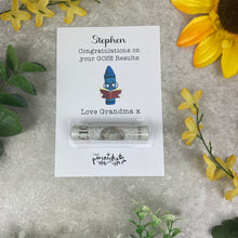 Load image into Gallery viewer, Exam Gift, GCSE gift, A level Gift, Gift card, Congratulations Gift, Money Card Holder, Personalised Gift, Cash Holder, Cash Gift Surprise