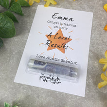 Load image into Gallery viewer, Exam Gift, GCSE gift, A level Gift, Gift card, Congratulations Gift, Money Card Holder, Personalised Gift, Cash Holder, Cash Gift Surprise