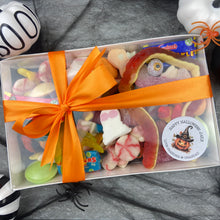 Load image into Gallery viewer, Halloween Pumpkin Personalised Sweet Box