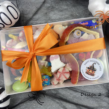 Load image into Gallery viewer, Halloween Pumpkin Personalised Sweet Box
