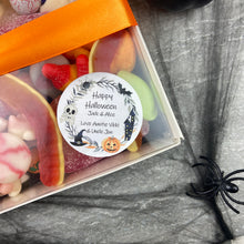 Load image into Gallery viewer, Halloween Wreath Personalised Sweet Box
