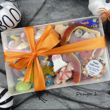 Load image into Gallery viewer, Halloween Wreath Personalised Sweet Box-The Persnickety Co
