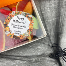 Load image into Gallery viewer, Halloween Wreath Personalised Sweet Box