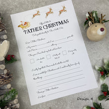 Load image into Gallery viewer, Letter to Father Christmas / Santa Claus-The Persnickety Co