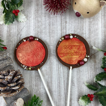 Load image into Gallery viewer, Teacher Christmas Iridescent Lollipop-The Persnickety Co