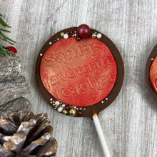 Load image into Gallery viewer, Teacher Christmas Iridescent Lollipop