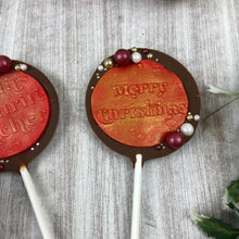 Load image into Gallery viewer, Teacher Christmas Iridescent Lollipop