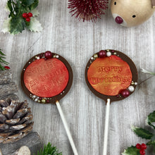 Load image into Gallery viewer, Teacher Christmas Iridescent Lollipop