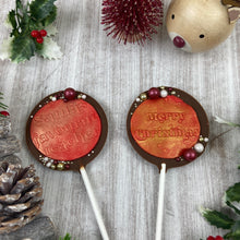 Load image into Gallery viewer, Teacher Christmas Iridescent Lollipop