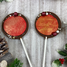 Load image into Gallery viewer, Teacher Christmas Iridescent Lollipop