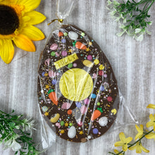 Load image into Gallery viewer, Personalised Belgian Chocolate Flat Easter Egg