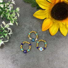 Load image into Gallery viewer, Evil Eye Ring